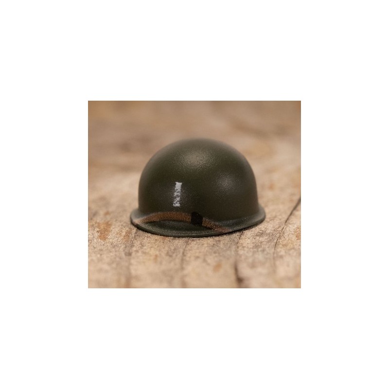 BrickArms® M1 Steel Pot Helmet - 1st Lieutenant Rank