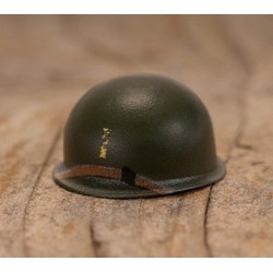 BrickArms® M1 Steel Pot Helmet - 2nd Lieutenant Rank
