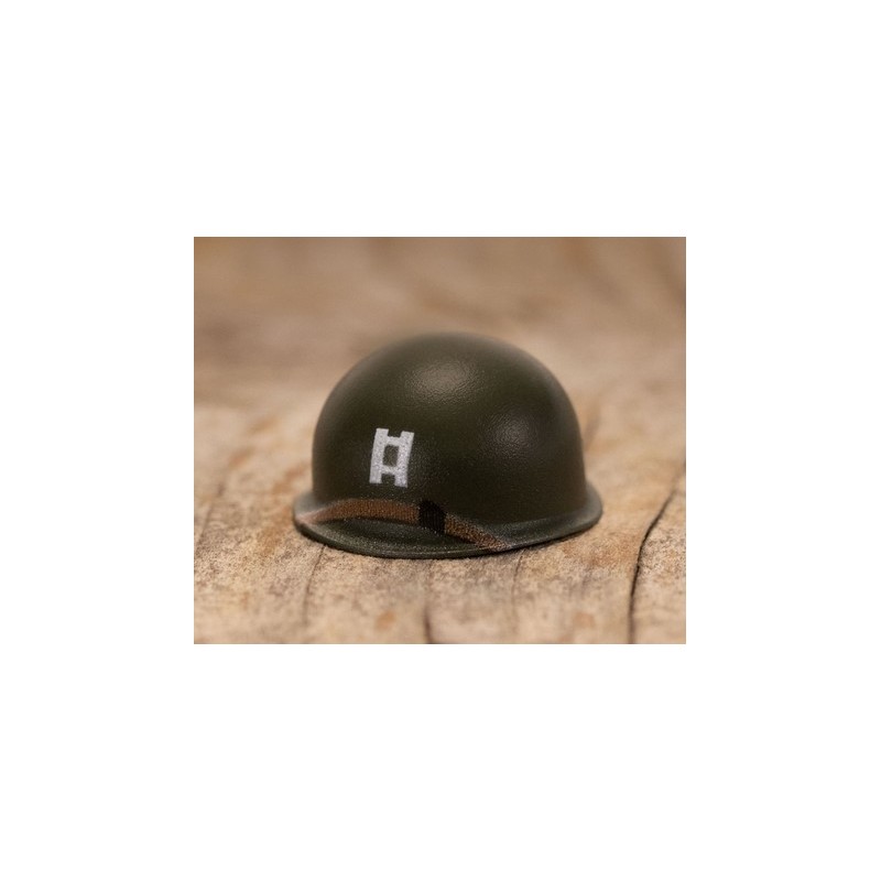 BrickArms® M1 Steel Pot Helmet - Captain Rank