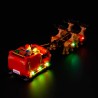 Light My Bricks - Lighting set suitable for LEGO Santa's Sleigh 40499