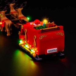 Light My Bricks - Lighting set suitable for LEGO Santa's Sleigh 40499