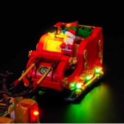 Light My Bricks - Verlichtingsset geschikt voor LEGO De slee van de kerstman 40499