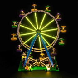 Light My Bricks - Verlichtingsset geschikt voor LEGO Ferris Wheel 10247 v2