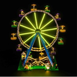 Light My Bricks - Lighting set suitable for LEGO Ferris Wheel 10247 v2