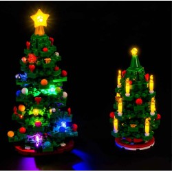 Light My Bricks - Beleuchtungsset geeignet für LEGO Weihnachtsbaum 2-in-1 40573