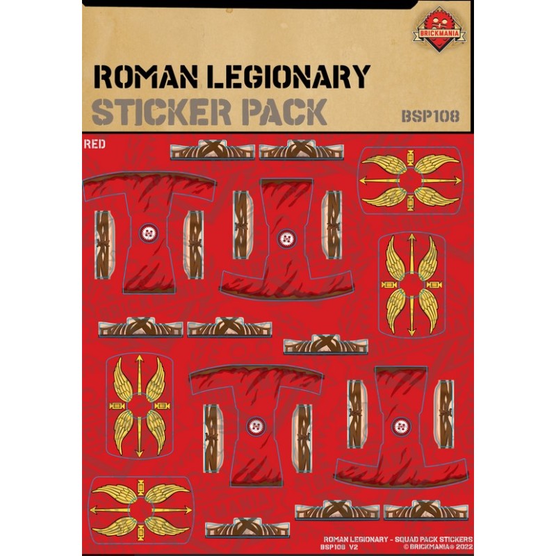 Romeinse legionairsoldaten - Sticker Pack