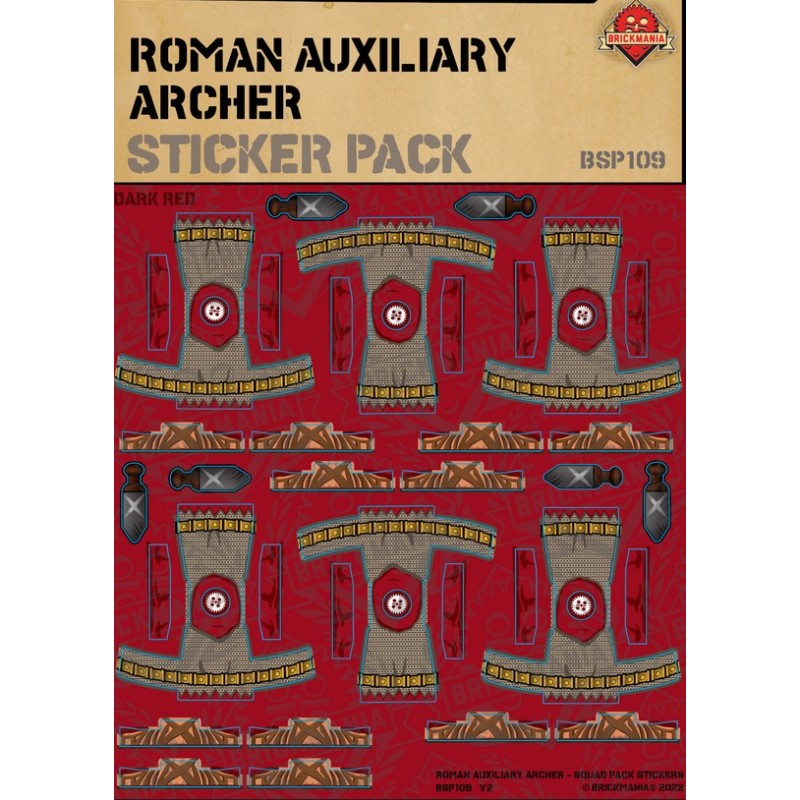 Roman Auxiliary Archer - Squad Pack - Sticker Pack