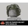 WWII US Tanker Helm mit Brille