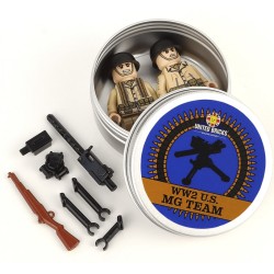 WW2 American Machine Gun Team