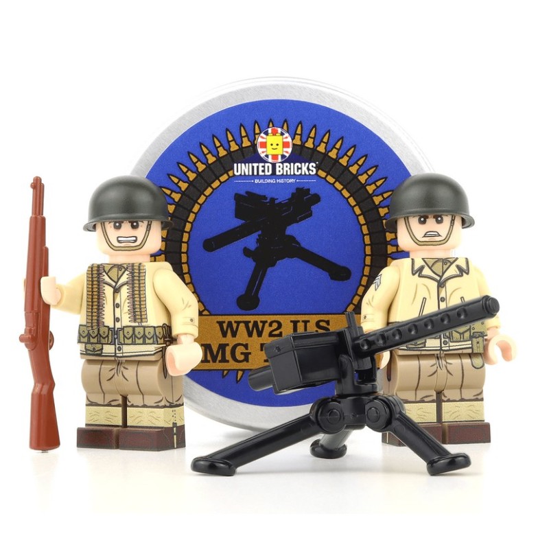 WW2 American Machine Gun Team