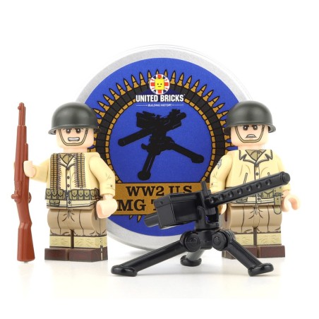 WW2 American Machine Gun Team