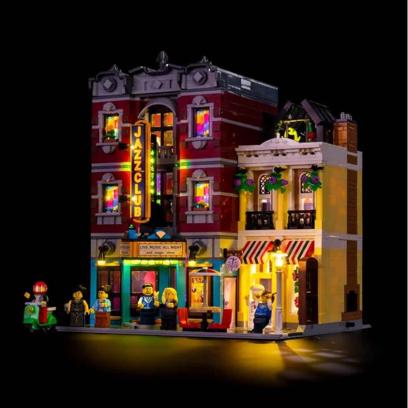 Light My Bricks - Lighting set suitable for LEGO Jazz Club 10312