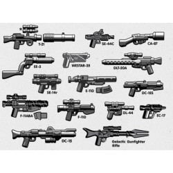 BrickArms Blaster Stellar v2 wapen set voor LEGO Minifigures