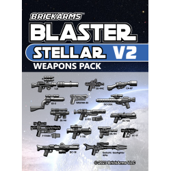 BrickArms Blaster Stellar v2 wapen set voor LEGO Minifigures