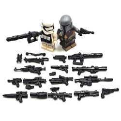 BrickArms Blaster Revolution wapen set v2 voor LEGO Minifigures