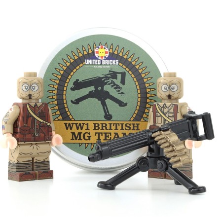 WW1 British Machine Gun Team