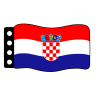 Vlag : Kroatië
