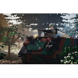 M113A3 in NATO Camouflage