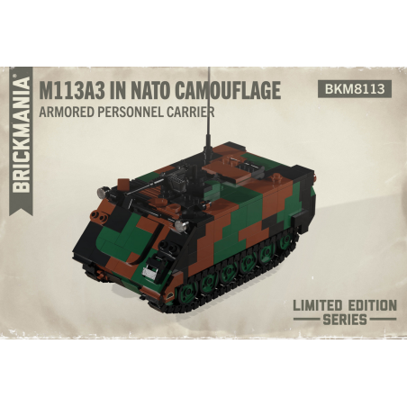 M113A3 in NATO Camouflage