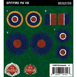 Spitfire Mk Vb - Sticker Pack