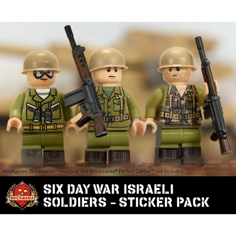 WWII Japanese Infantry - Squad Pack - Stickers - Brickmania Toys