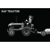 RAF Tractor with Bomb Carts & WAAF Ground Crew