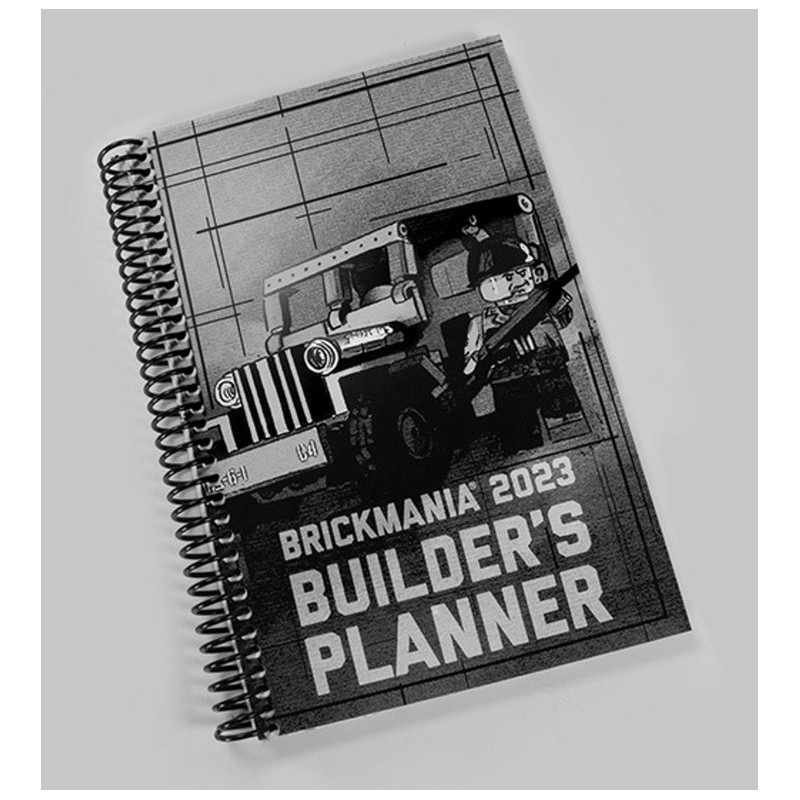 Brickmania 2023 Builder's Weekly Planner