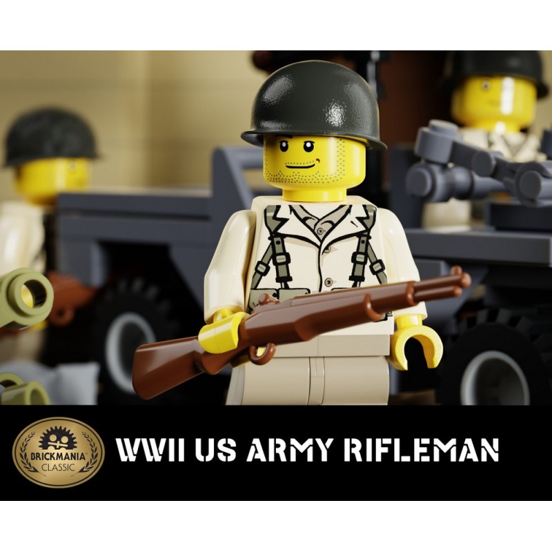afsked Foto princip WWII US Army Rifleman