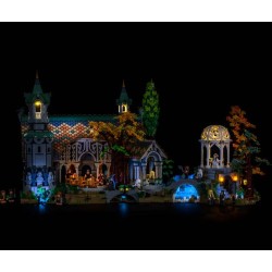 Light My Bricks - Lighting set suitable for LEGO The Lord of the Rings Rivendell 10316