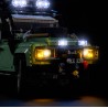 Light My Bricks - Beleuchtungsset geeignet für LEGO Land Rover Classic Defender 90 10317