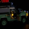 Light My Bricks - Beleuchtungsset geeignet für LEGO Land Rover Classic Defender 90 10317