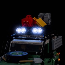 Light My Bricks - Beleuchtungsset geeignet für LEGO Land Rover Classic Defender 90 10317