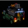 Light My Bricks - Beleuchtungsset geeignet für LEGO Land Rover Classic Defender 90 10317