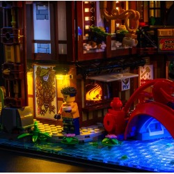 Light My Bricks - Lighting set suitable for LEGO Ninjago City Markets 71799