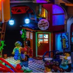 Light My Bricks - Beleuchtungsset geeignet für LEGO Ninjago City Markets 71799