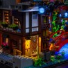 Light My Bricks - Lighting set suitable for LEGO Ninjago City Markets 71799