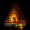 Light My Bricks - Lighting set suitable for LEGO A-Frame Cabin 21338