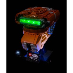 Light My Bricks - Verlichtingsset geschikt voor LEGO Princess Leia (Boushh) Helmet 75351