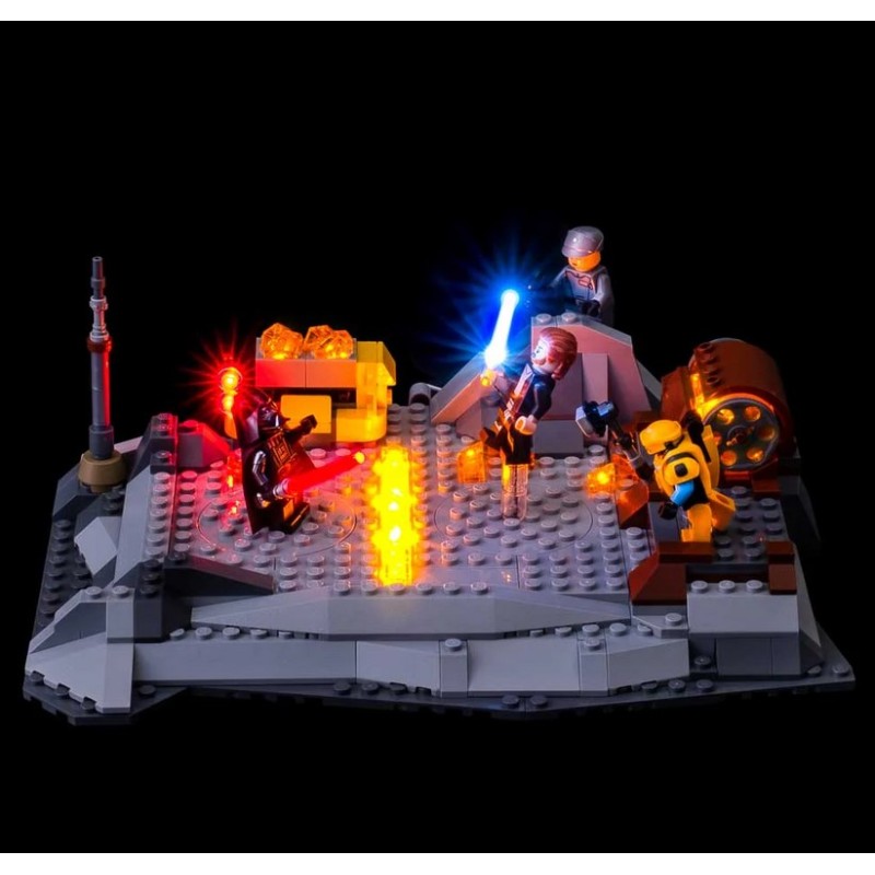 Light My Bricks - Lighting set suitable for LEGO Obi-Wan Kenobi vs. Darth Vader 75334