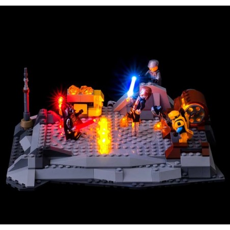 Light My Bricks - Lighting set suitable for LEGO Obi-Wan Kenobi vs. Darth Vader 75334