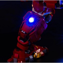 Light My Bricks - Beleuchtungsset geeignet für LEGO Hulkbuster 76210