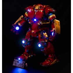 Light My Bricks - Lighting set suitable for LEGO Hulkbuster 76210