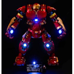 Light My Bricks - Beleuchtungsset geeignet für LEGO Hulkbuster 76210