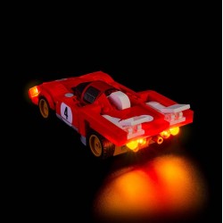 Light My Bricks - Beleuchtungsset geeignet für LEGO Speed Champions - 1970 Ferrari 512 M 76906