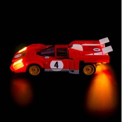 Light My Bricks - Verlichtingsset geschikt voor LEGO Speed Champions - 1970 Ferrari 512 M 76906