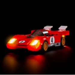 Light My Bricks - Beleuchtungsset geeignet für LEGO Speed Champions - 1970 Ferrari 512 M 76906