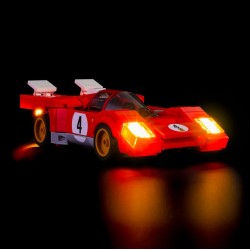 Light My Bricks - Verlichtingsset geschikt voor LEGO Speed Champions - 1970 Ferrari 512 M 76906