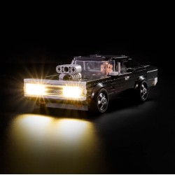 Light My Bricks - Beleuchtungsset geeignet für LEGO Speed Champions - 1970 Dodge Charger R/T 76912