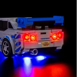 Light My Bricks - Verlichtingsset geschikt voor LEGO Speed Champions Nissan Skyline GT-R 76917