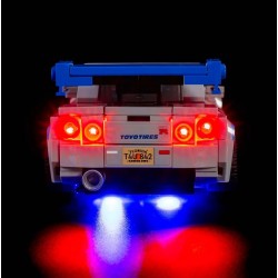 Light My Bricks - Beleuchtungsset geeignet für LEGO Speed Champions Nissan Skyline GT-R 76917